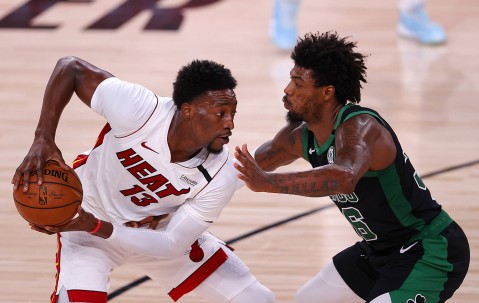 AYX-萨拉赫关键节点出色防守，热火带队取胜！的简单介绍